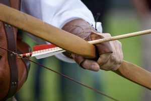 wood arrow